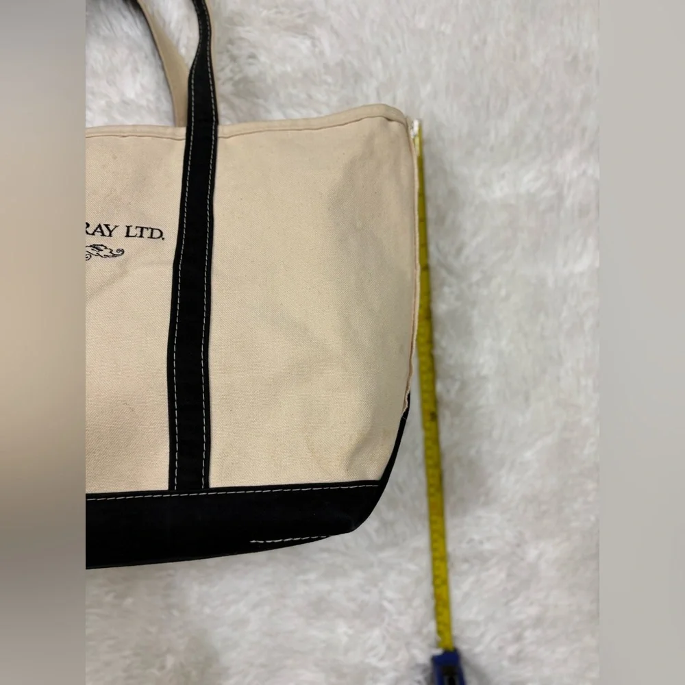 L.L. Bean Beige and Black Men's Tote Bag